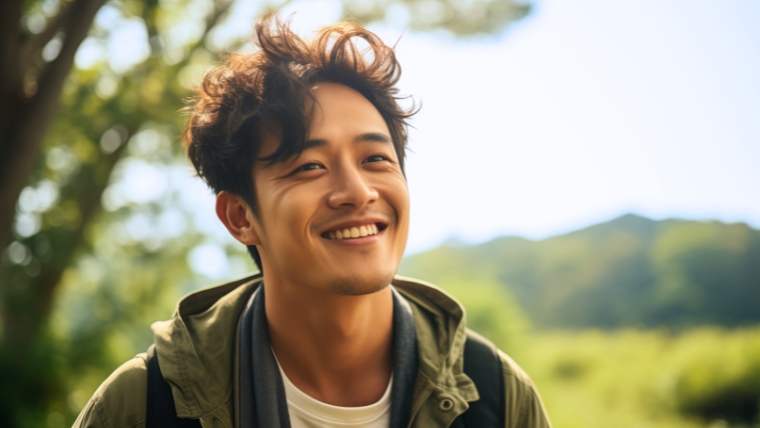 8 Reasons To Consider Ketamine Infusion Therapy as Your Next Step Man standing outside in nature smiling | 8 Reasons To Consider Ketamine Infusion Therapy as Your Next Step | Mindful Health Solutions